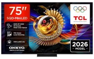 TCL SQD-Mini LED TV 75Q7D Pro, 75", 4K UHD, Google TV